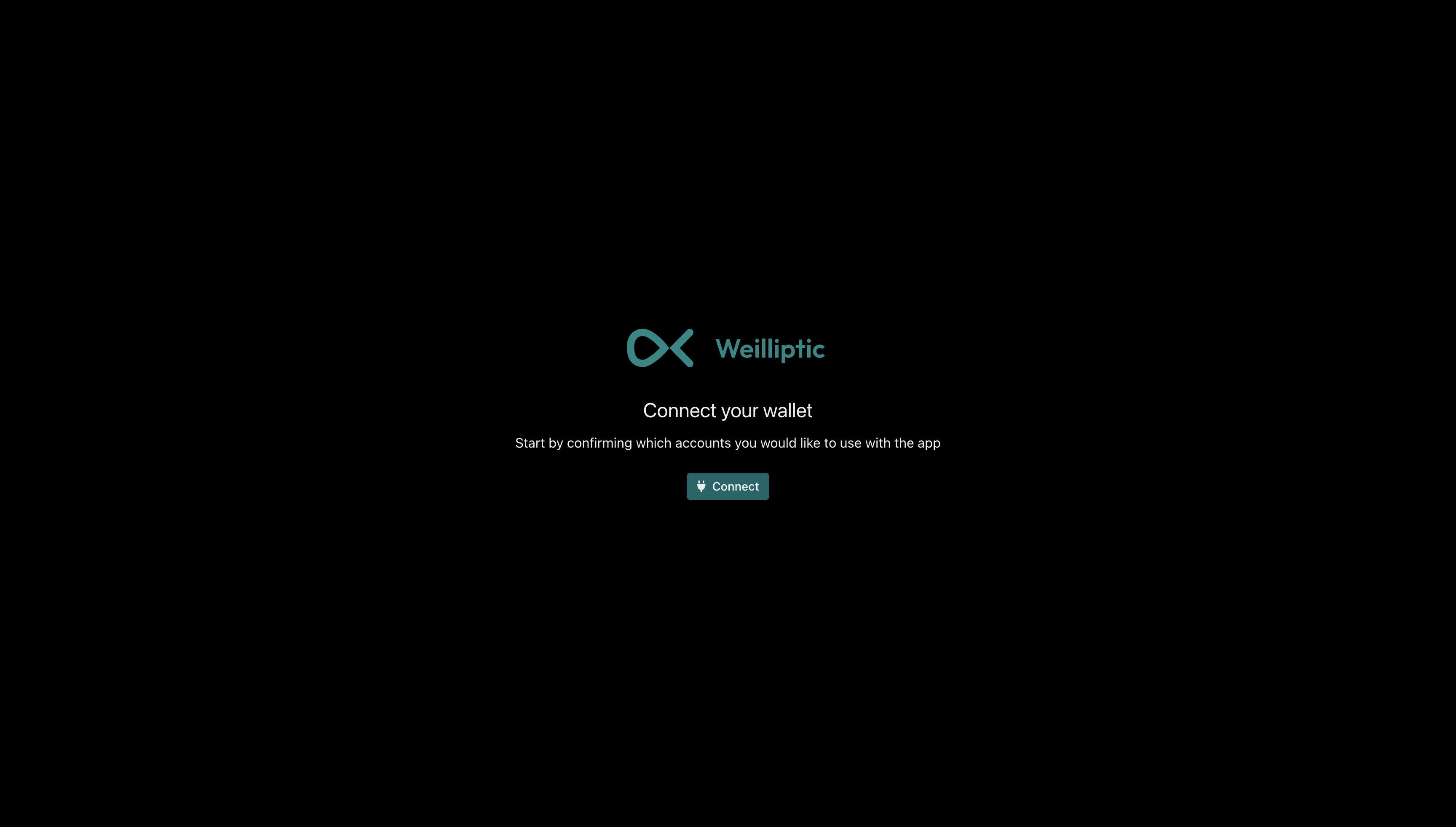 Connect Wallet button