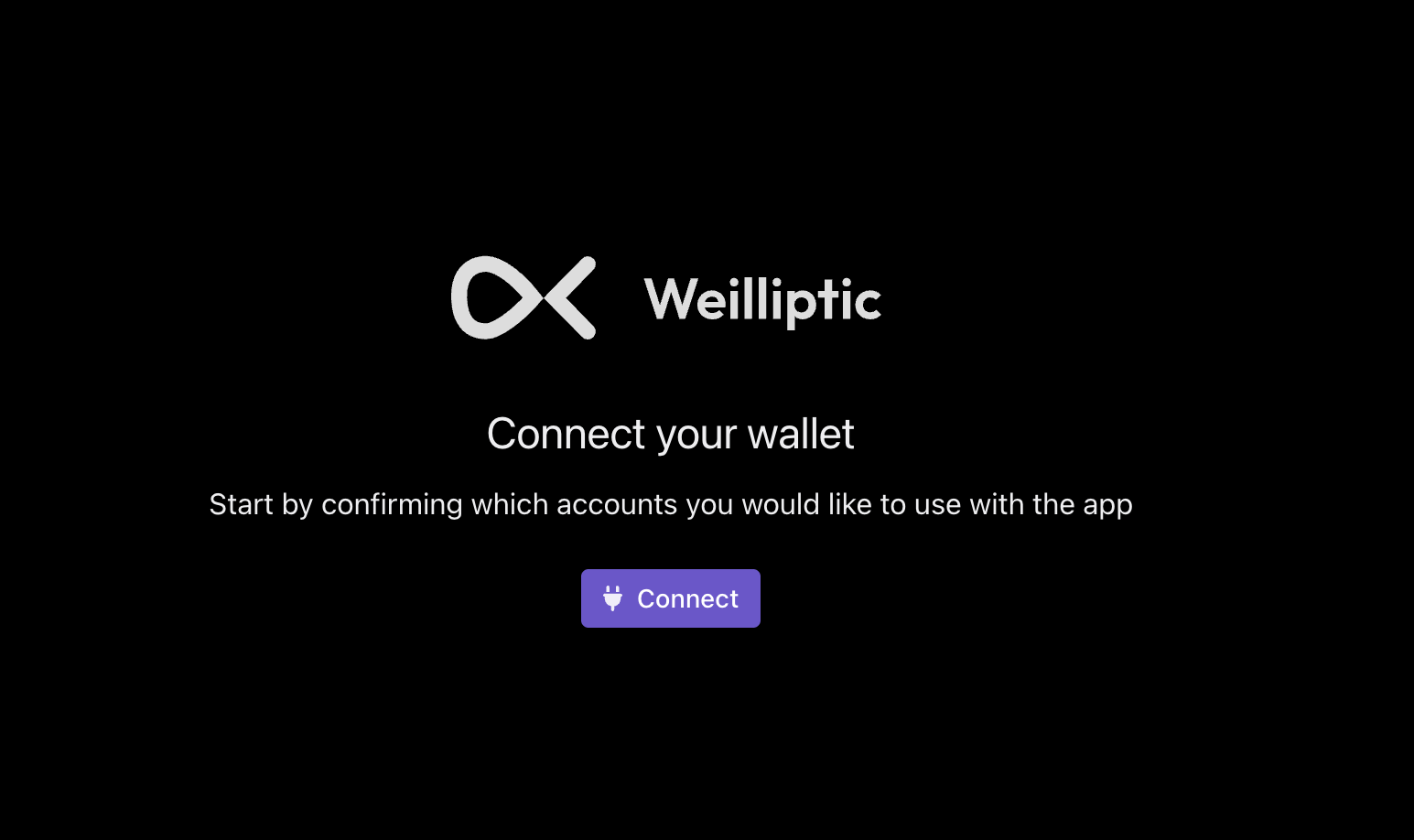 Connect wallet